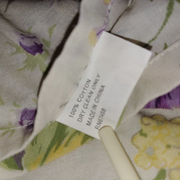 Pr American Pacific Ruffled Balloon Valances 68x18 - Picture 6 of 8